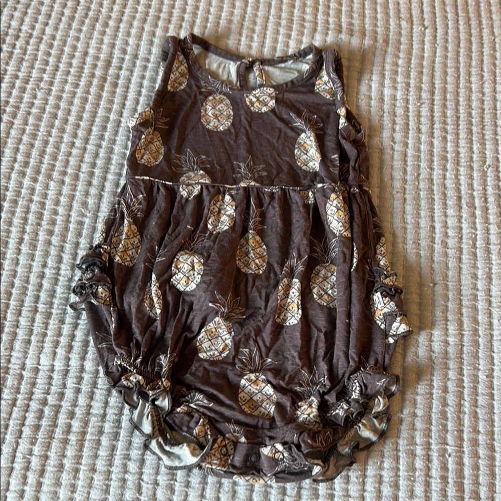 Play by Little Sleepies Pineapple Romper
